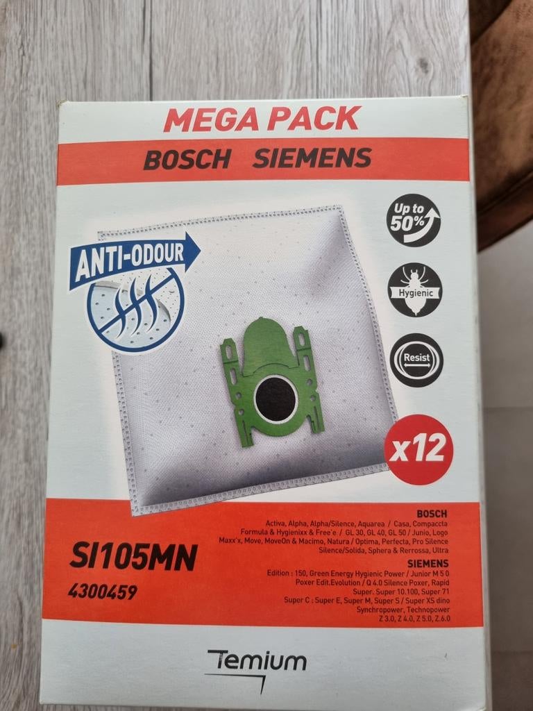 Stofzuiger zakken Bosch Siemens SI105MN, Electroménager, Pièces & Accessoires, Enlèvement