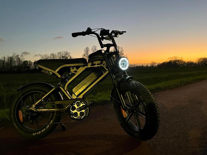 Fatbike V20 PRO Max titane mat, Vélos & Vélomoteurs, Cyclomoteurs | Cyclomoteurs de cross, Comme neuf, Enlèvement