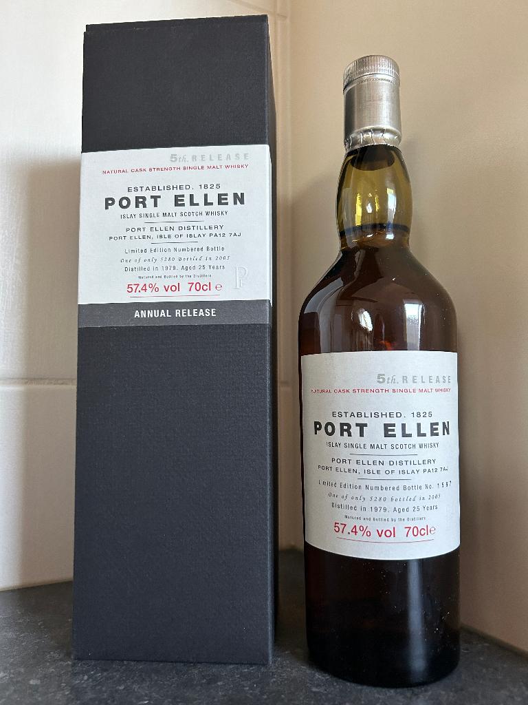 Whisky - Port Ellen 5th Release, Ophalen, Port