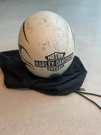 Harley Davidson helm beige- zwart maat S, Motoren, Kleding | Motorhelmen, Ophalen of Verzenden, S