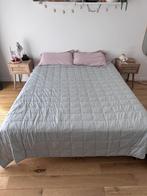 Couverture lestée Emma 240x220cm, Gris, Comme neuf, Enlèvement, Couverture ou Couette