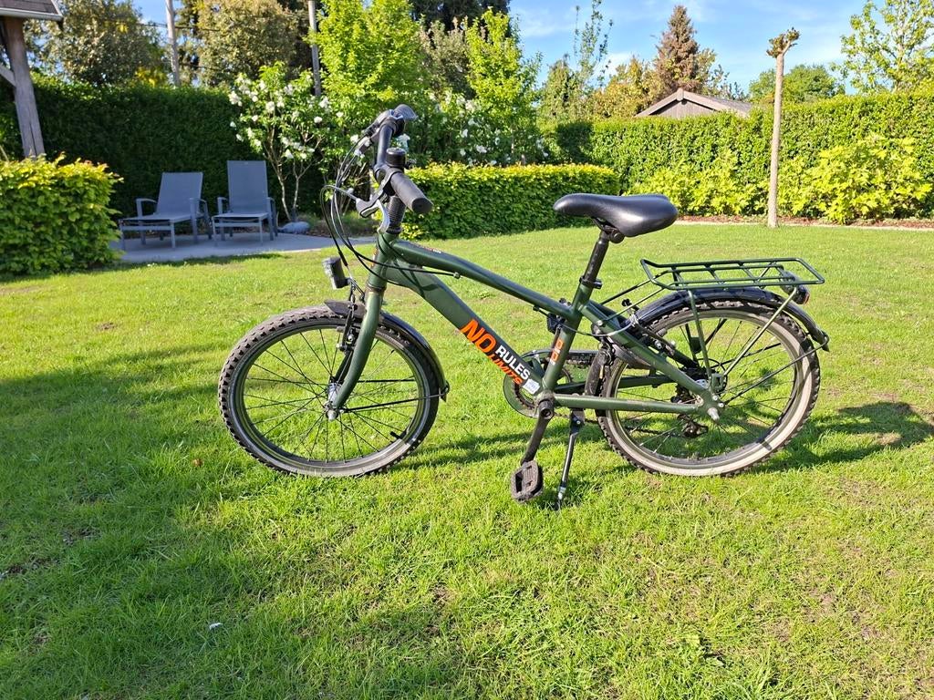 Kinderfiets 20 inch, Ophalen