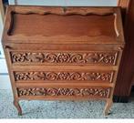 Ancien secrétaire bois massif, Enlèvement, Utilisé