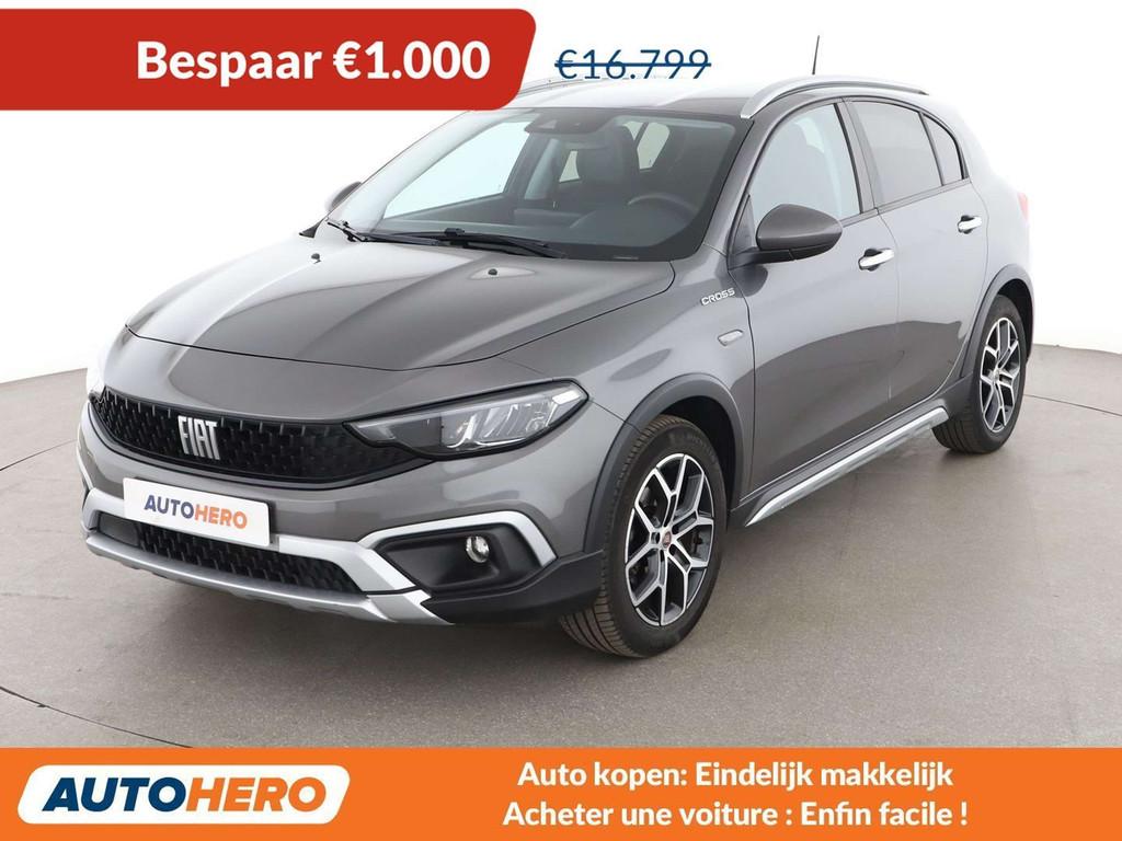 Fiat Tipo 1.5 Mild-Hybrid Cross (bj 2023, automaat), Stof, Gebruikt, 96 kW, Tipo