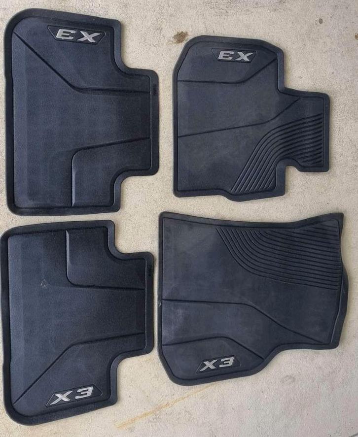 DOE EEN BOD Rubber (4) matten voor BMW X3 G01, Auto diversen, Automatten, Ophalen