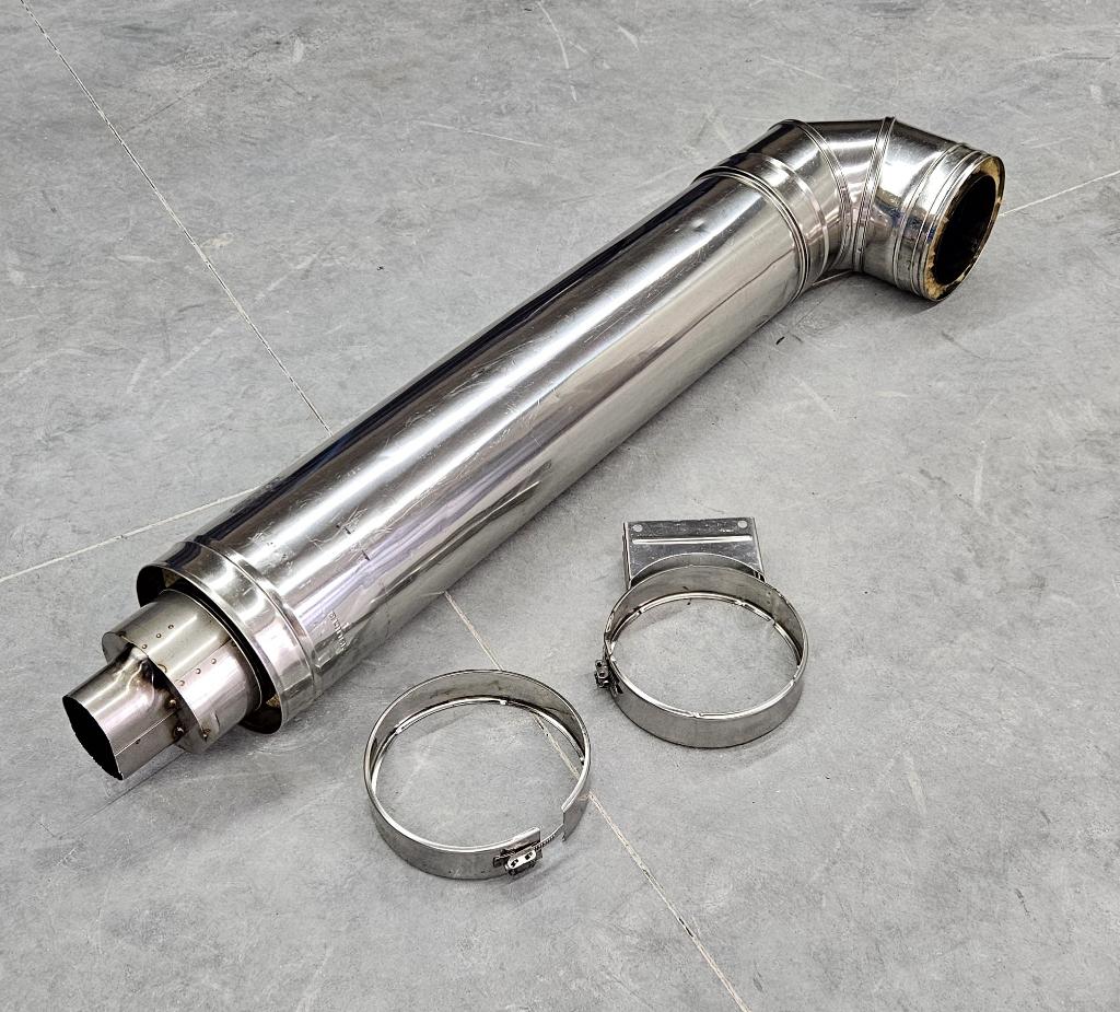 Karcher RVS rookgasafvoerbuis geisoleerd, Ophalen of Verzenden