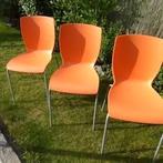 lot  3 x chaise chair mio siesta, Jardin & Terrasse, Enlèvement, Utilisé, Plastique, Empilable