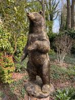 Beer, brons, vijver, gazon, dierentuin, 120cm, Ophalen, Nieuw, Kunststof, Dierenbeeld