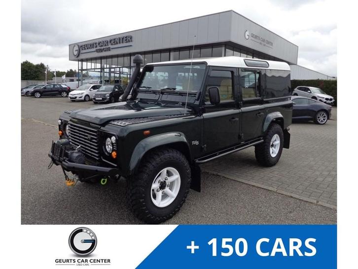 Land Rover Defender TD5 2.5 122pk ! FULL BODY RESTORATION i, Autos, Land Rover, ABS, Air conditionné, Electronic Stability Program (ESP)