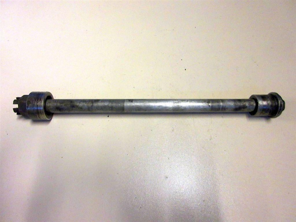 Kawasaki GPZ600 achterwielas achteras achter as wielas GPZ, Ophalen of Verzenden, Gebruikt