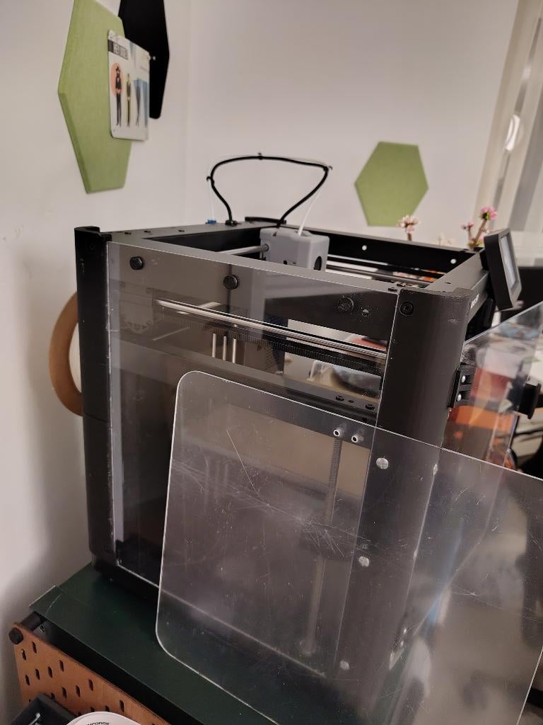 Flashforge adventurer 5m 3D-printer zonder enclosure, Computers en Software, 3D Printers, Zo goed als nieuw, Ingebouwde Wi-Fi