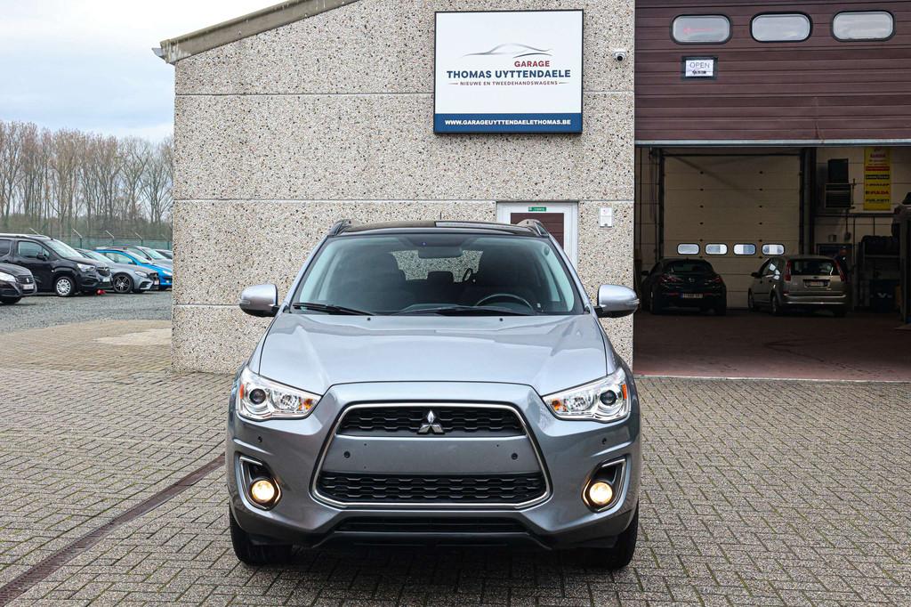 Mitsubishi ASX DIAMOND-EDITION*GLAZEN-DAK*PARKEERSENSOREN*AI, Auto's, Voorwielaandrijving, Euro 5, Stof, Gebruikt