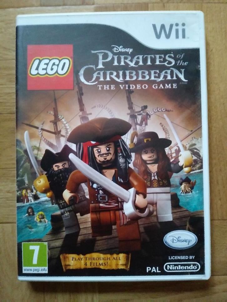 Lego Disney, Pirates of the Caribbean, video game, Games en Spelcomputers, Games | Nintendo Wii, Zo goed als nieuw, 2 spelers