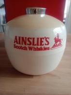 Seau à glace Ainslie's Scotch Whiskies (Whisky), Collections, Marques & Objets publicitaires, Enlèvement ou Envoi, Utilisé, Ustensile