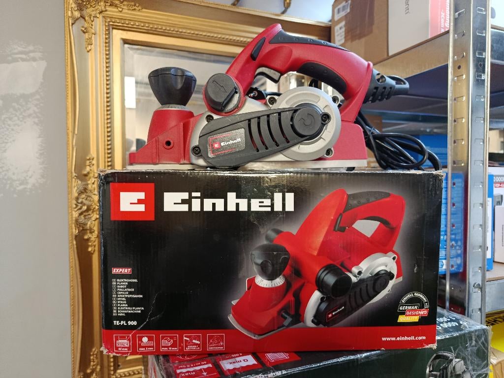 Einhell Rabot électrique TE-PL 900, Doe-het-zelf en Bouw, Schaafmachines, Zo goed als nieuw, Elektrisch, Ophalen
