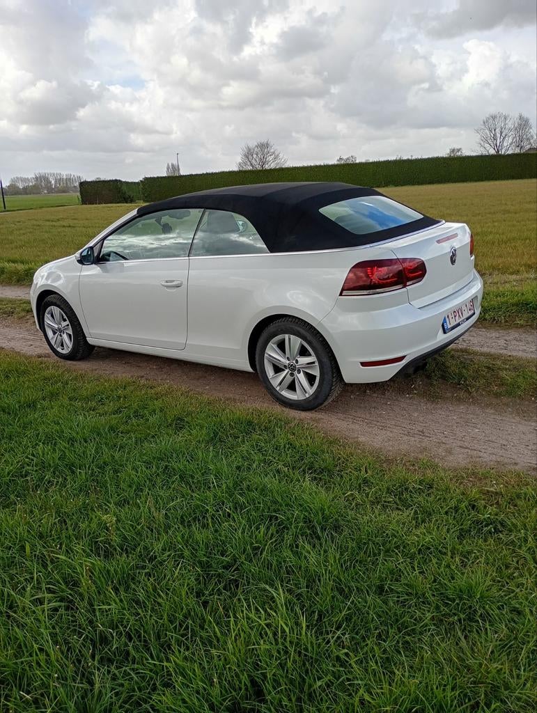 Golf cabrio automaat perfecte staat., Automaat, Euro 5, Cabriolet, Wit