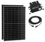 Panneaux solaires enfichables de 800 W (2 x 400 Wp), Bricolage & Construction, Enlèvement, Comme neuf, Système complet, 200 watts-crêtes ou plus