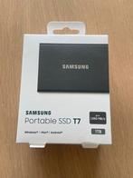 Samsung Portable T7 Externe SSD - 1TB, Computers en Software, Harde schijven, Ophalen, Nieuw, SSD