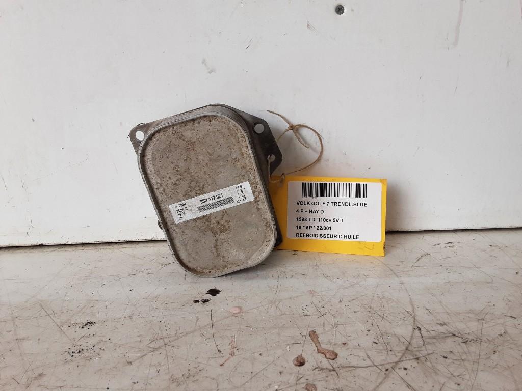 REFROIDISSEUR HUILE Volkswagen Golf VII (AUA) (03N117021), Utilisé, Volkswagen
