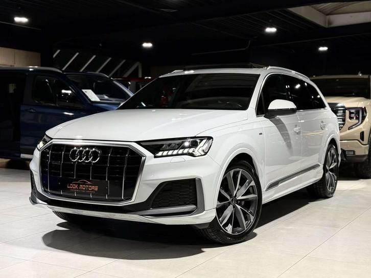 Audi Q7 50 TDi Quattro S line 286cv 7 PLACES AIRMATIC PANO, Auto's, Audi, Bedrijf, Te koop, Q7, 4x4, ABS, Airbags, Airconditioning