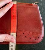 Clutch Delvaux, Enlèvement, Comme neuf, Rouge, Sac de soirée