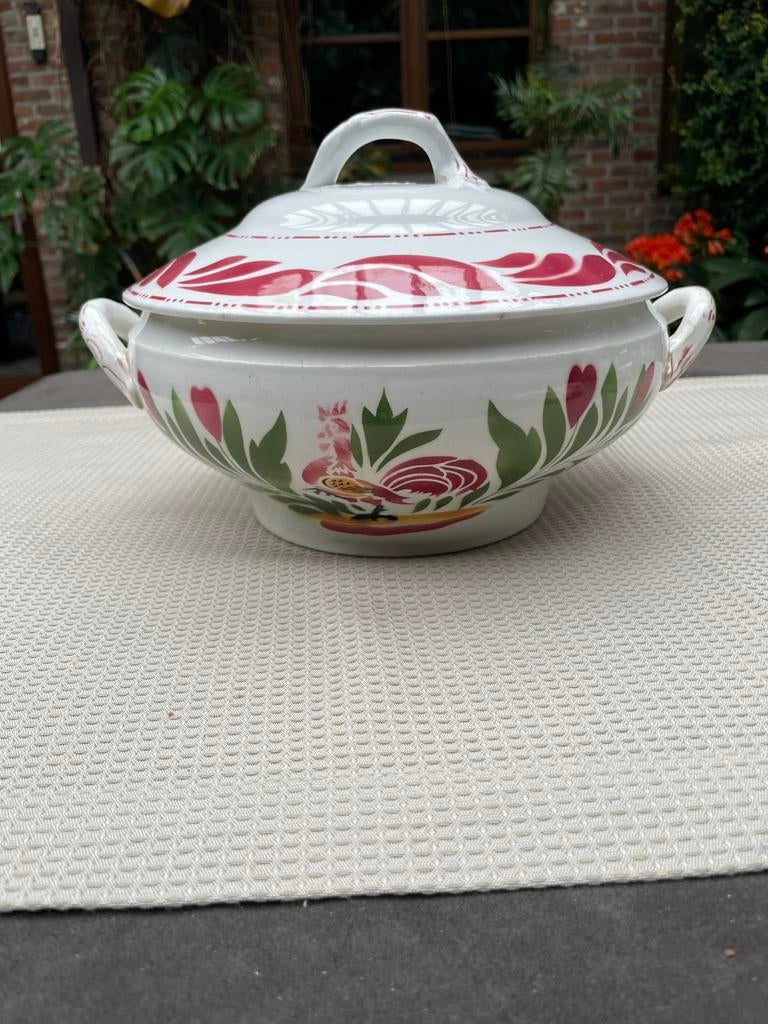 Soepterrine Boch La Louviere, Antiek en Kunst, Ophalen