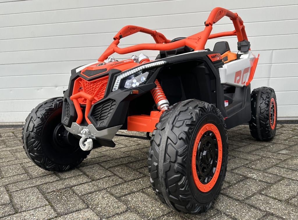 CAN-AM Maverick buggy 24V 2 pers Oranje - RC - MP4 Touch NI, Enlèvement ou Envoi, Neuf