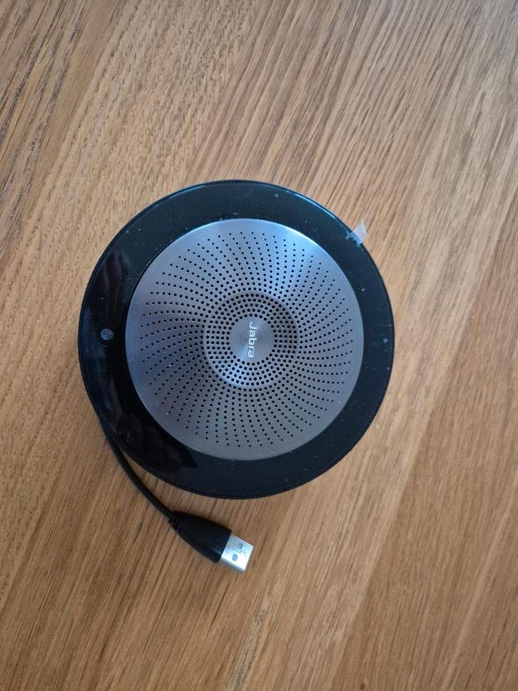 Jabra Speak 710 MS, Computers en Software, Headsets, Zo goed als nieuw, Over-ear, Draadloos, Inklapbare microfoon, Mute-functie