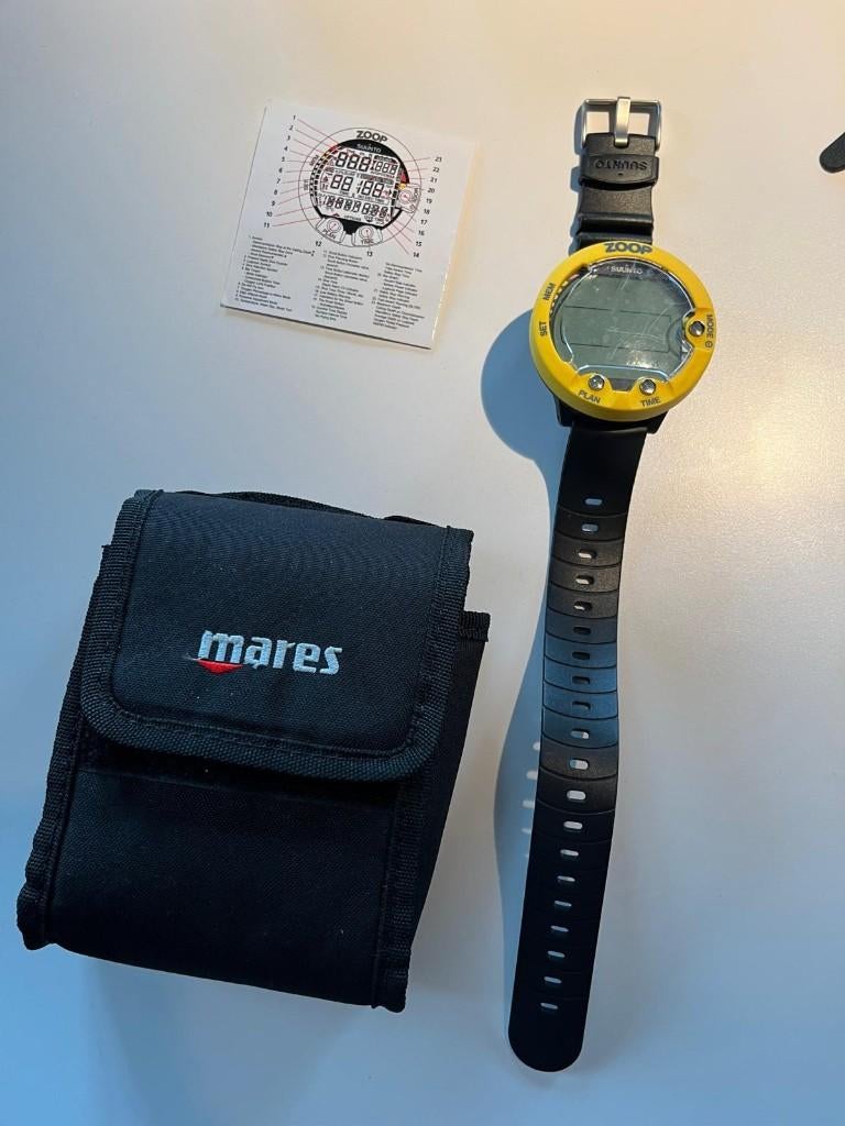 Duikcomputer - Mares - SUUNTO ZOOP, Sports nautiques & Bateaux, Plongée, Enlèvement, Comme neuf, Ordinateur de plongée