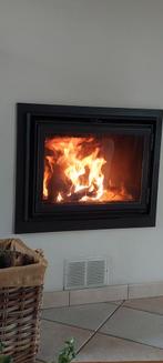 DON-BAR Insert 6952 avec soufflerie et kit flexible complet, Enlèvement, Utilisé, Insert, Cheminée au bois