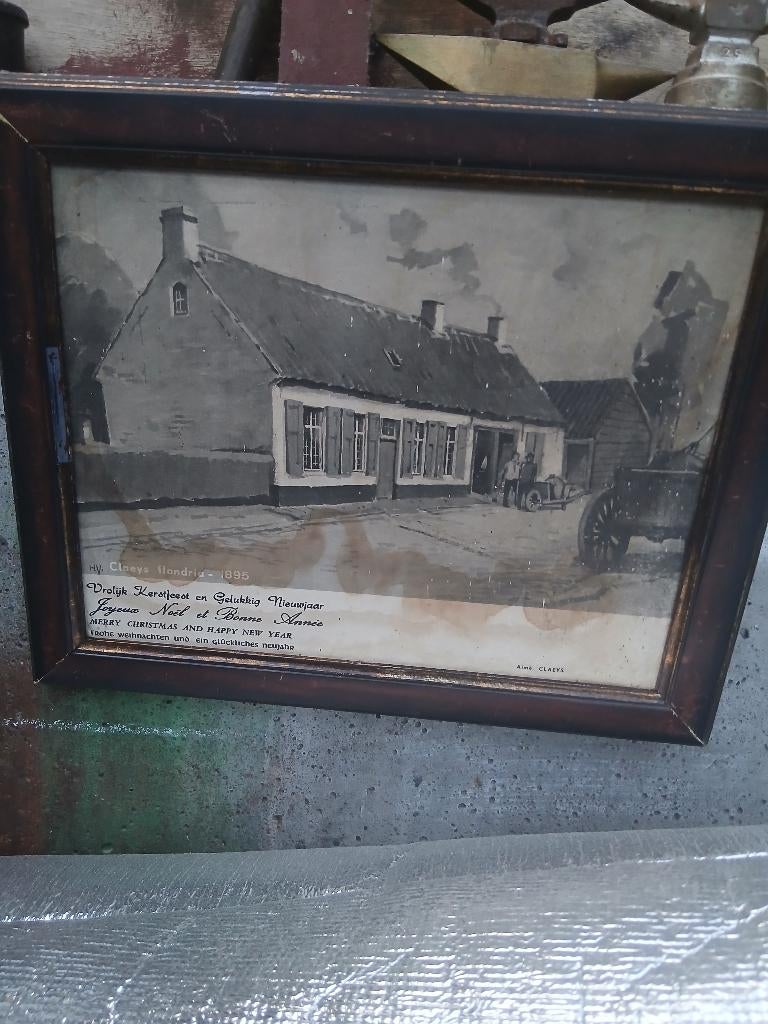 Oud kadertje flandria, Antiquités & Art, Enlèvement