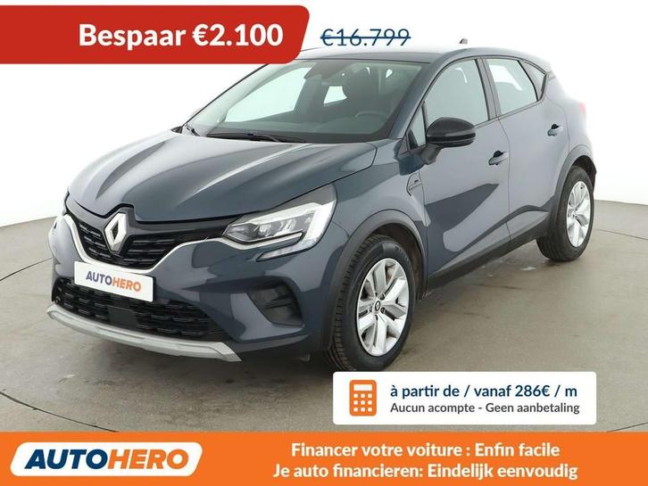 Renault Captur 1.0 TCe Equilibre, Autos, Renault, Achat, Captur, ABS, Airbags, Air conditionné, Android Auto, Apple Carplay, Bluetooth
