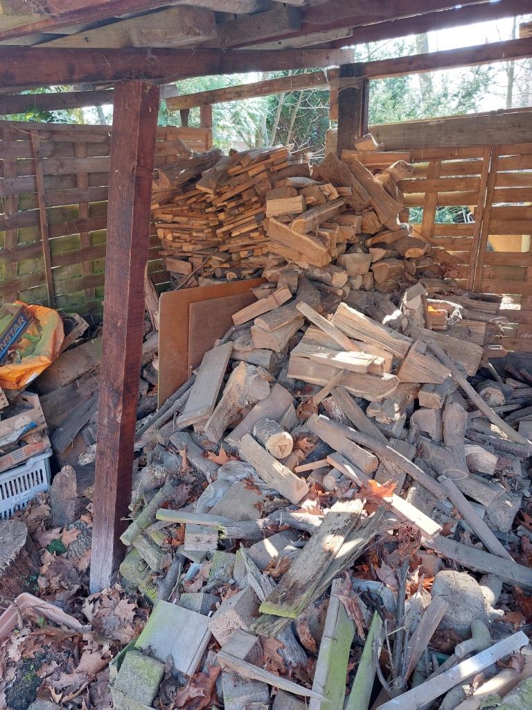 Brandhout op te halen, Tuin en Terras, Brandhout, Ophalen, Blokken