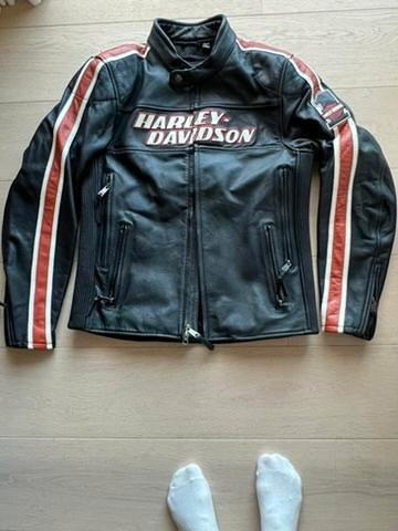 Harley-davidson torque leather jacket, Motoren, Kleding | Motorkleding, Jas | leer, Heren, Tweedehands, Ophalen of Verzenden