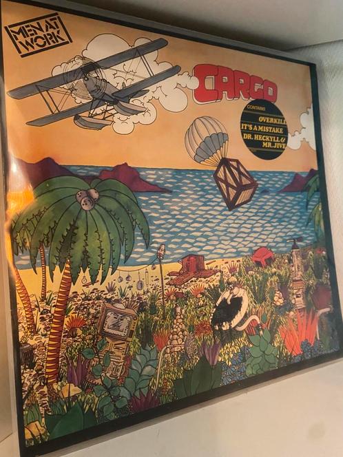 Men At Work – Cargo - Europe 1983, Cd's en Dvd's, Vinyl | Rock, Gebruikt, Poprock, Verzenden