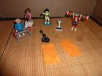 Set fitness gym sporters atleten powertraining spinning, Kinderen en Baby's, Speelgoed | Playmobil, Complete set, Ophalen of Verzenden