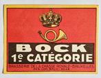 Bock 1er Categorie Chasse Royale Etiquette Bière Label 58, Verzenden, Zo goed als nieuw, Overige typen, Overige merken