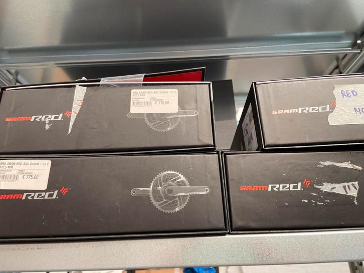Crankstellen en kettingbladen Sram Red/Force, Fietsen en Brommers, Fietsonderdelen, Zo goed als nieuw, Ophalen of Verzenden
