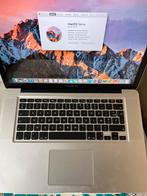 MacBook 17 pouces Mac OS SIERRA, Ophalen of Verzenden, 17 inch, MacBook