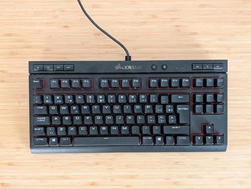 Corsair K63 - Compact Mechanisch Gaming Toetsenbord - QWERTY, Computers en Software, Toetsenborden, Zo goed als nieuw, Azerty