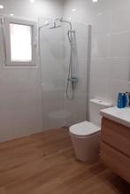 PAROI DOUCHE ITALIENNE 90X200 AVEC ATTACHES, Ophalen, Gebruikt, Chroom, Douche