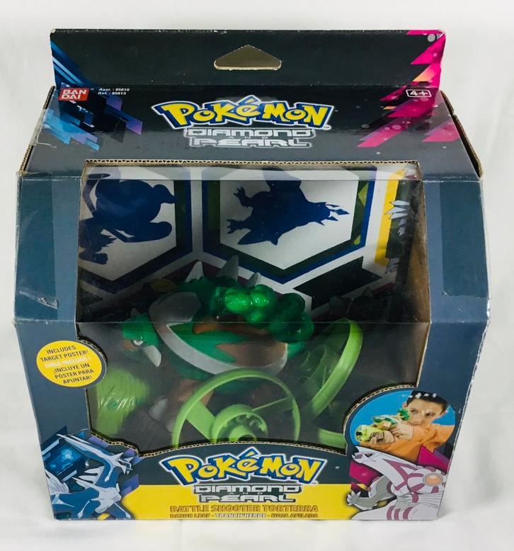 Pokemon battle shooter Toterra 2008 Bandai Nintendo, Kinderen en Baby's, Speelgoed | Actiefiguren, Gebruikt, Ophalen of Verzenden