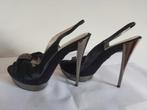 322C* Casadei - jolies sandales noires high heels (38), Vêtements | Femmes, Chaussures, Chaussures à haut talons, Porté, Casadei