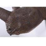 Statue en forme de tête de rhinocéros —  rhinocéros 116 cm, Collections, Enlèvement, Neuf