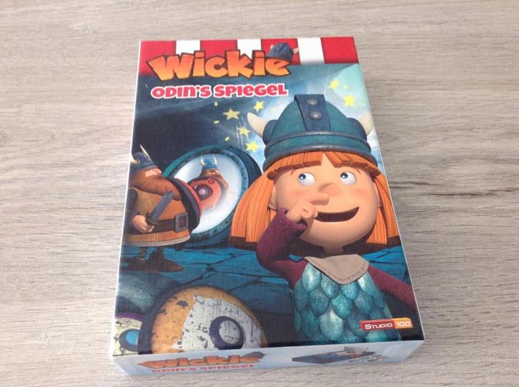 Studio 100 Wickie de viking gezelschapspel: Odin's spiegel, Hobby en Vrije tijd, Gezelschapsspellen | Overige, Zo goed als nieuw