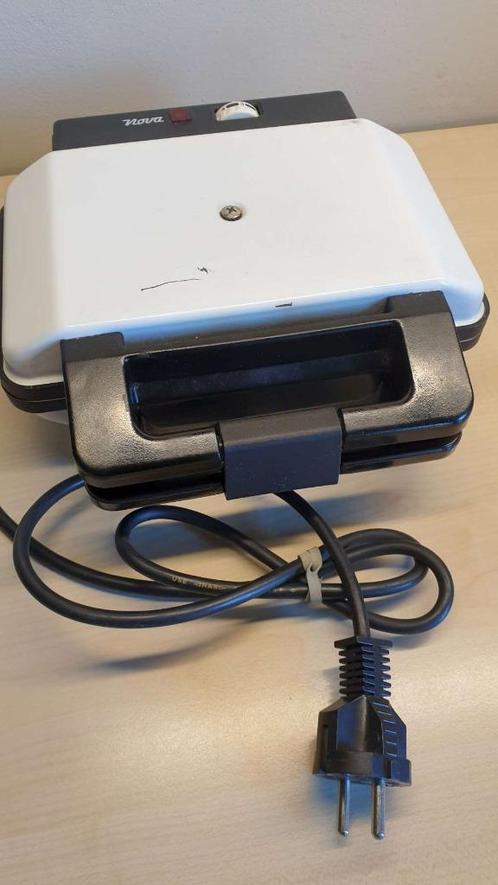 Nova Croque Monsieur Sandwich contactgrill machine, in orde, Elektronische apparatuur, Contactgrills, Ophalen of Verzenden