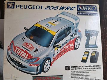 Nikko Peugeot 206 WRC, Enlèvement ou Envoi, Comme neuf