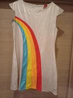 K3 regenboogkleedje Mt134(6-8j), Ophalen of Verzenden, Zo goed als nieuw, 122 t/m 128, Meisje