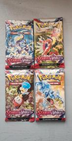 Scarlet en violet booster pack art set, Ophalen, Nieuw, Booster, Foil