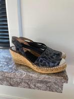 Zwarte met zilveren espadrilles met hak Maat 37, Vêtements | Femmes, Chaussures, Espadrilles, Comme neuf, Enlèvement, Vidorreta